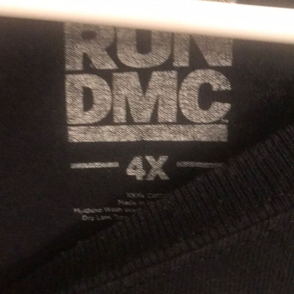 Black RUN DMC Graphic T-Shirt - Picture 2 of 4